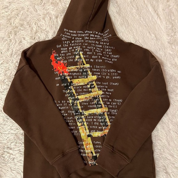 Travis Scott Highest In The Room Not For Decoding Hoodie - Picture 2 of 5